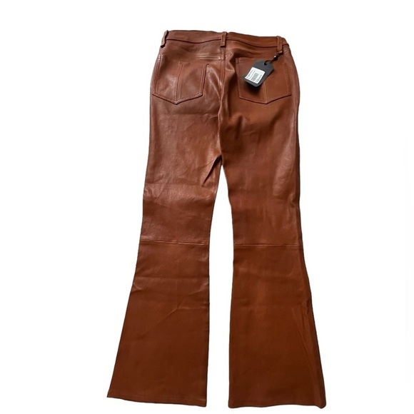 Rag and Bone -Hana Jean brown leather NWT - Picture 4 of 7